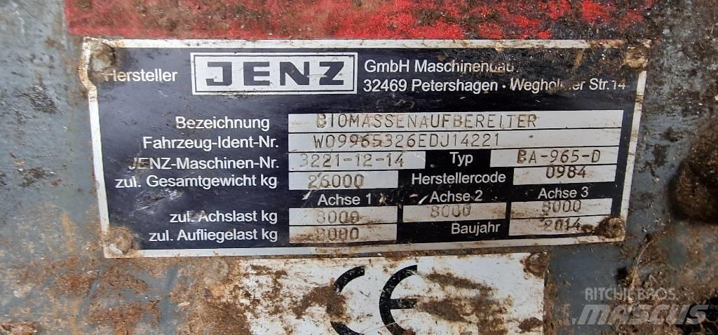 JENZ BA 965 D Trituradoras móviles