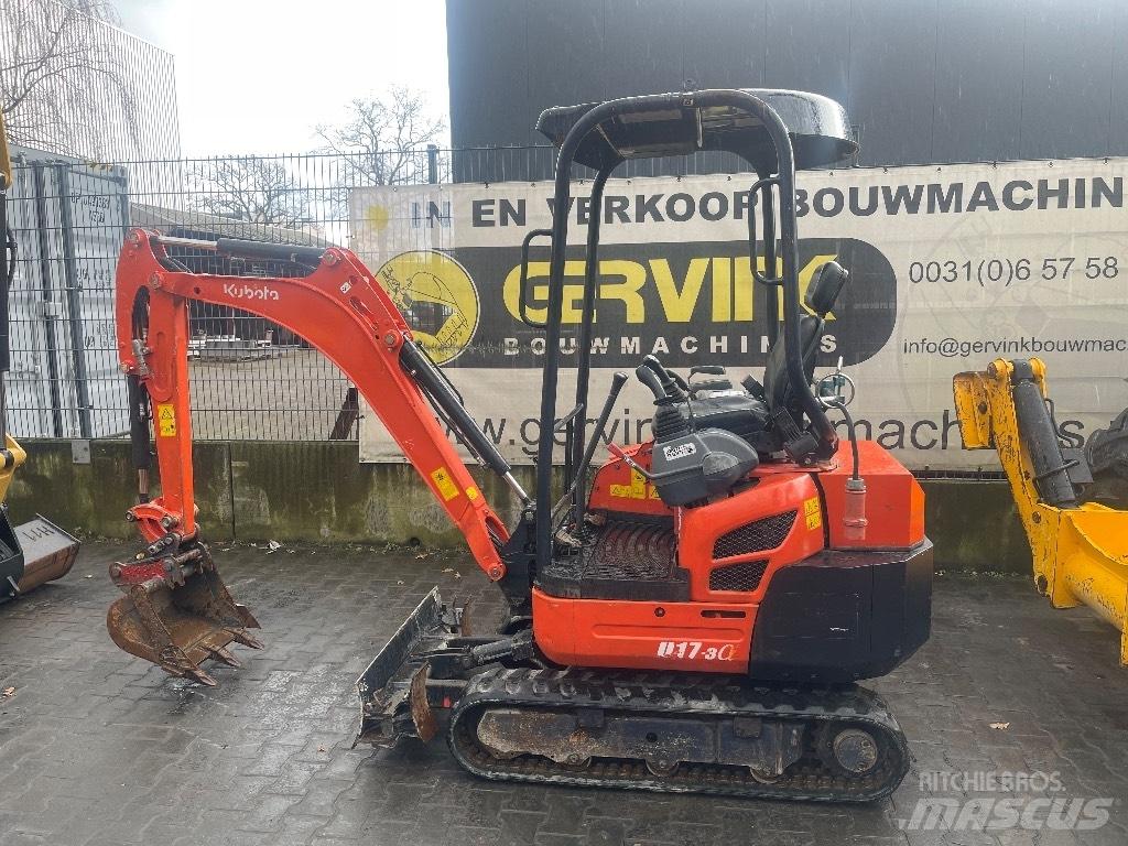 Kubota U17-3 hybride Mini excavadoras < 7t