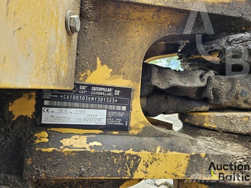 CAT 303 CR Mini excavadoras < 7t