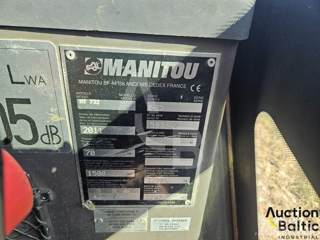 Manitou MT 732 Carretillas telescópicas