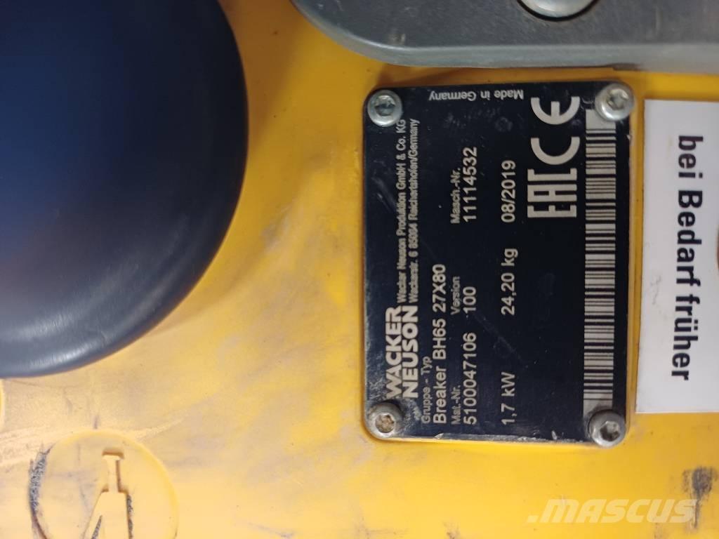 Wacker Neuson BH65 Martillos hidráulicos