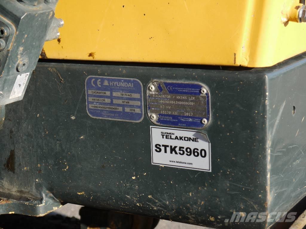 Hyundai HX 145 LCRD Excavadoras de cadenas