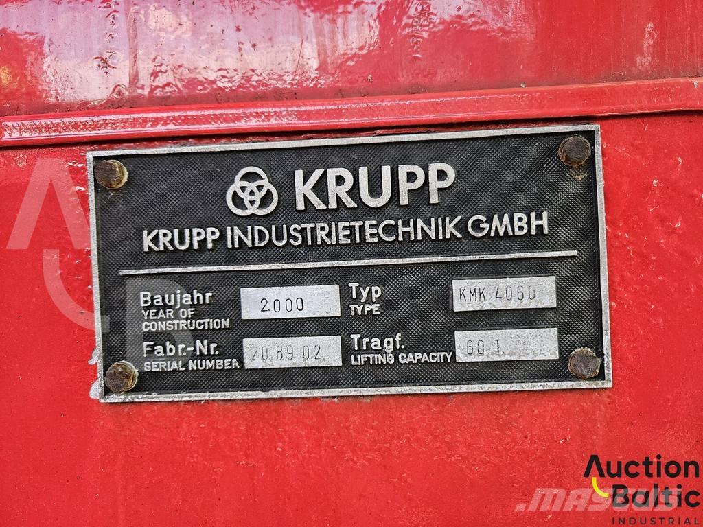 Krupp KMK 4060 Camiones grúa