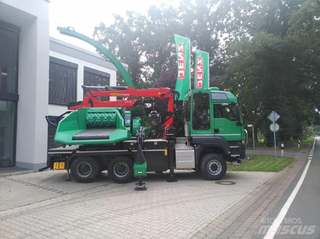 JENZ JENZ HEM 593R Tractor forestal