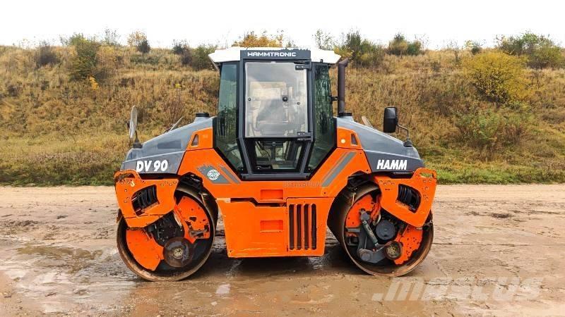 Hamm DV 90 Rodillos de doble tambor