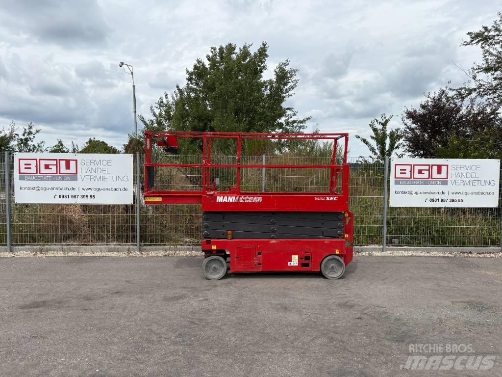 Manitou 100 SEC Plataformas tijera