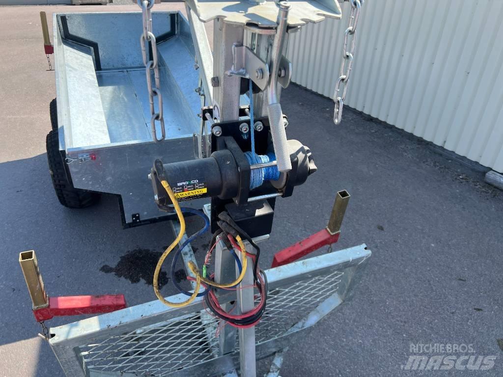  ATV Vagn Med kran Accesorios para todoterrenos y motonieves