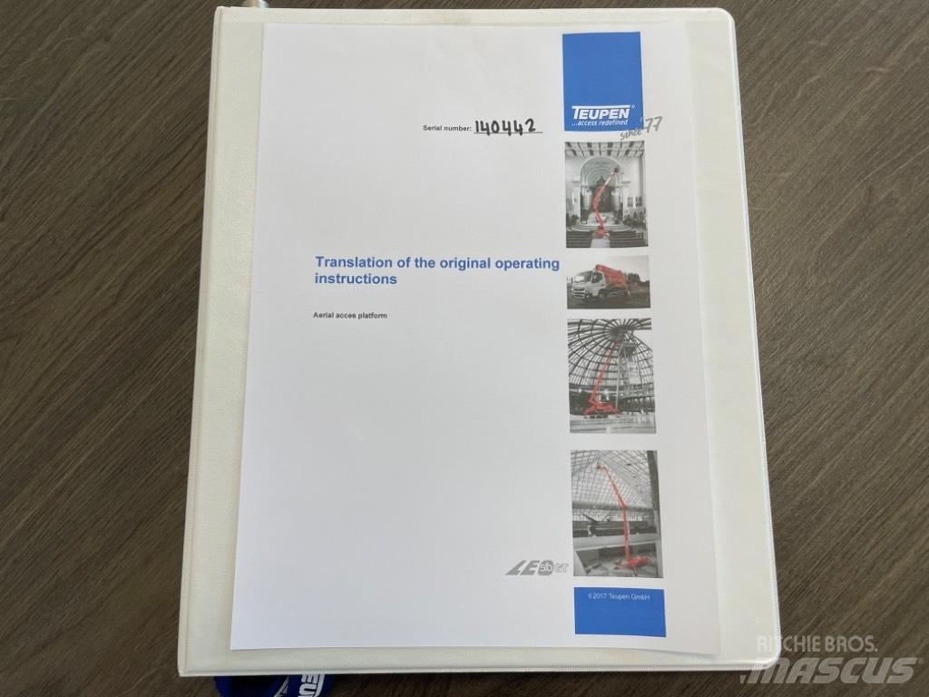 Teupen Leo 50 GT Plataforma de trabajo articulada
