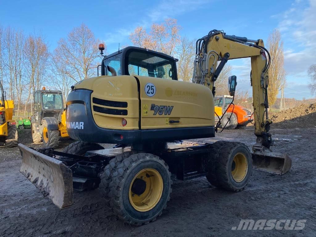 Yanmar B 95 W Excavadoras de ruedas