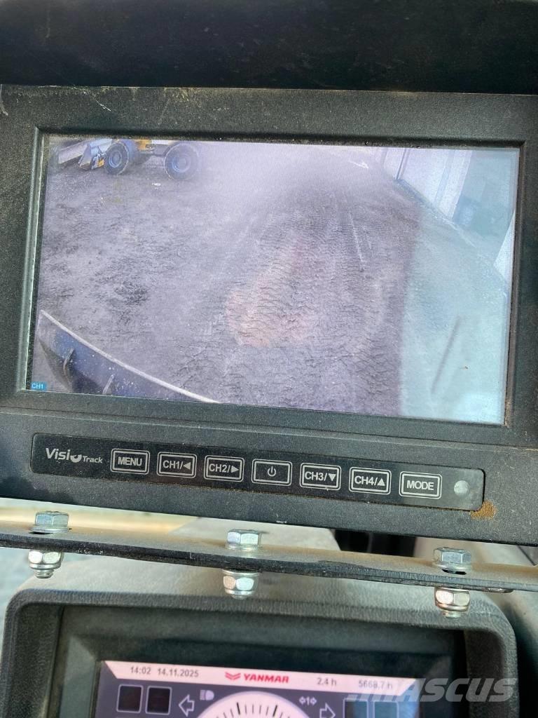 Yanmar B 95 W Excavadoras de ruedas