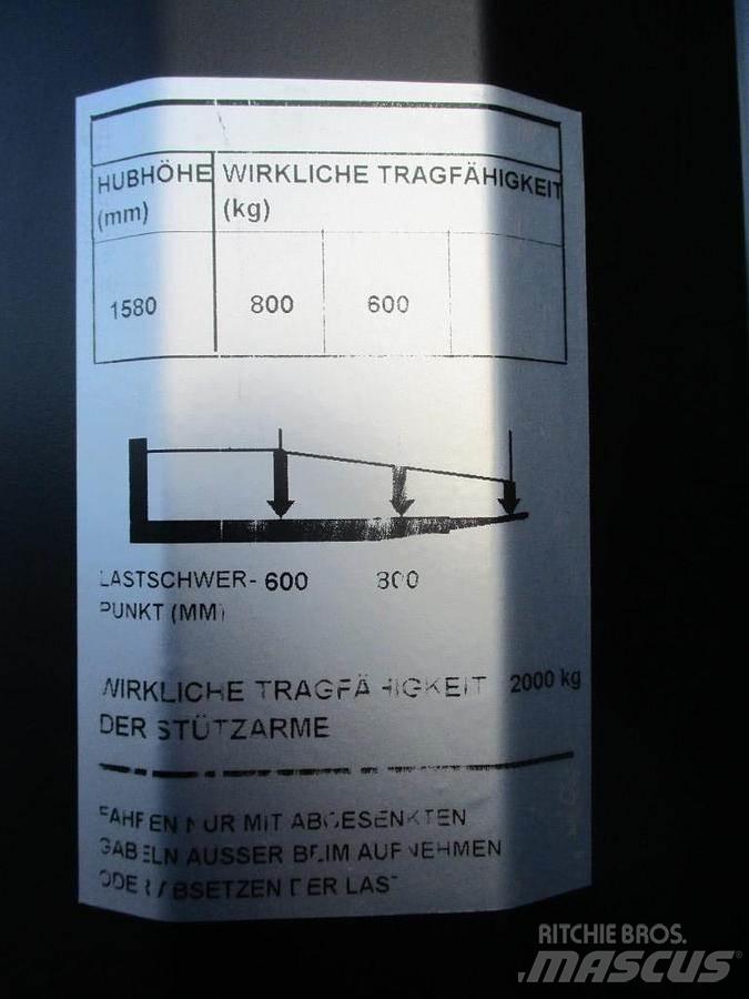 Toyota SWE 080L Apiladores eléctricos