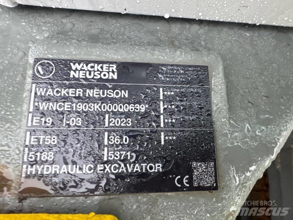 Wacker Neuson ET58 Excavadoras de cadenas