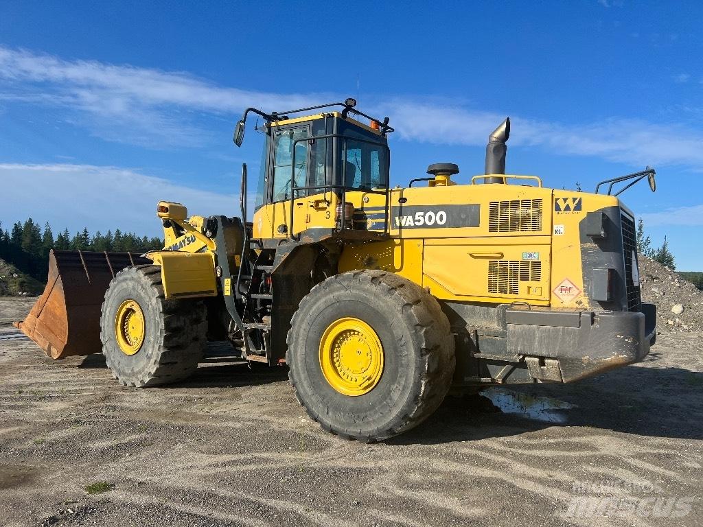 Komatsu WA 500-6 Cargadoras sobre ruedas