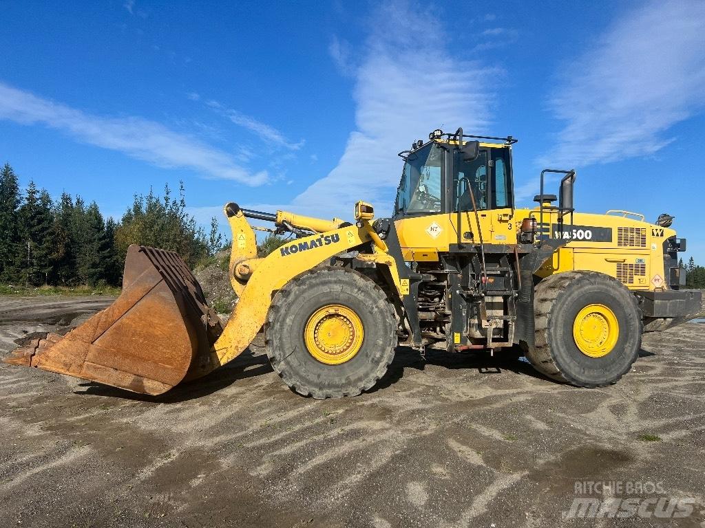Komatsu WA 500-6 Cargadoras sobre ruedas
