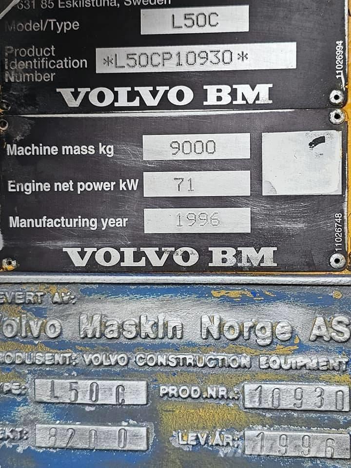 Volvo L 50 C Cargadoras sobre ruedas