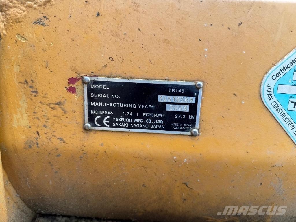 Takeuchi TB 145 Mini excavadoras < 7t