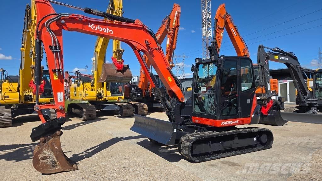 Kubota KX 080-4 Excavadoras 7t - 12t