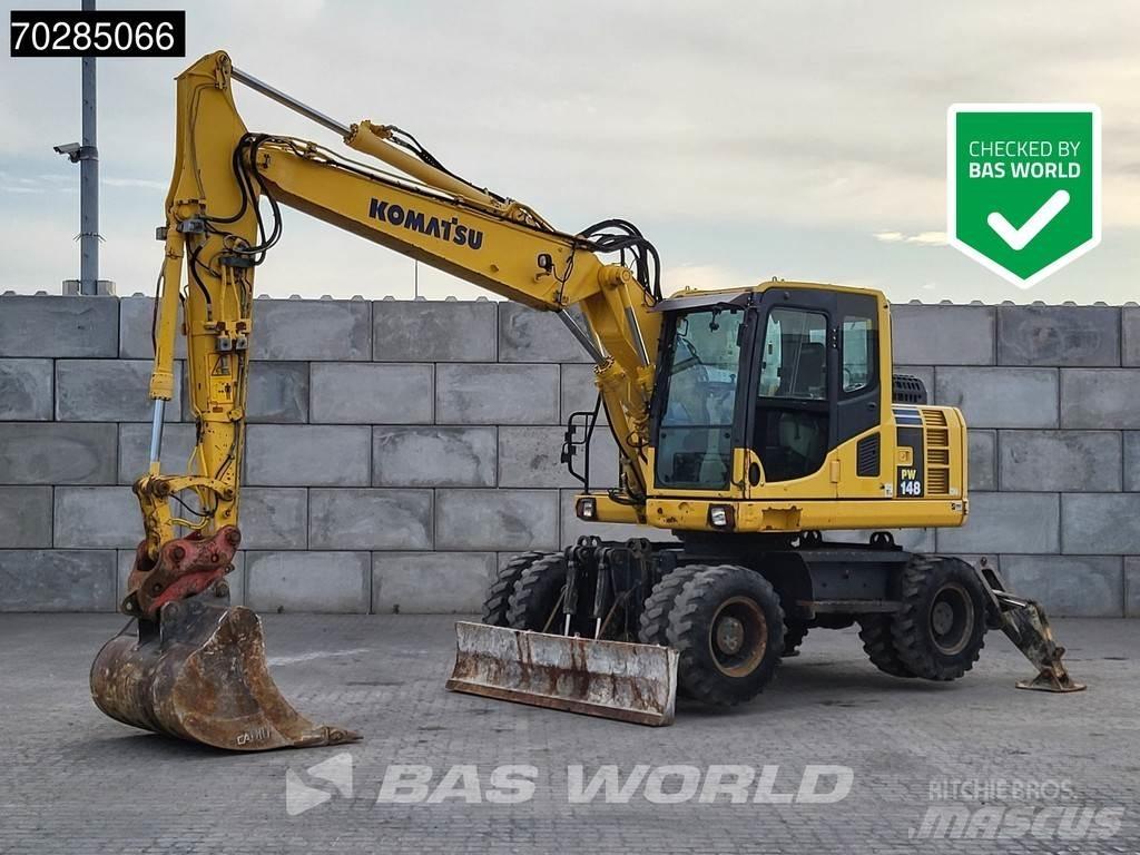 Komatsu PW148 -8 Excavadoras de ruedas