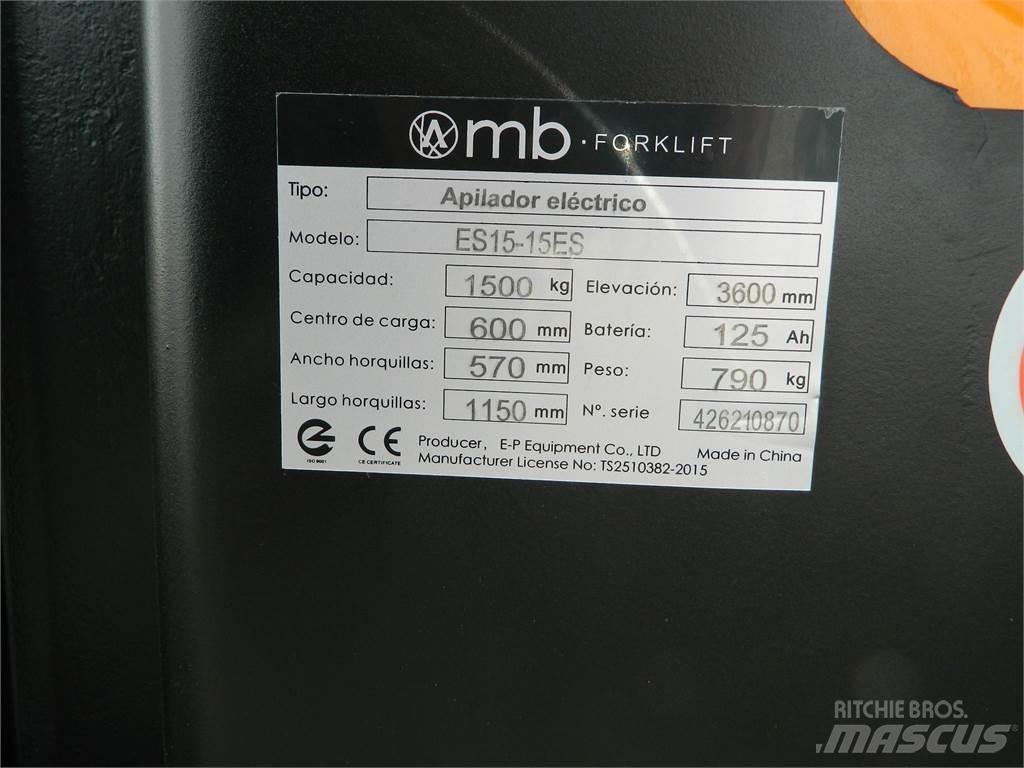  ES15 15ES 2S350 Apiladores eléctricos