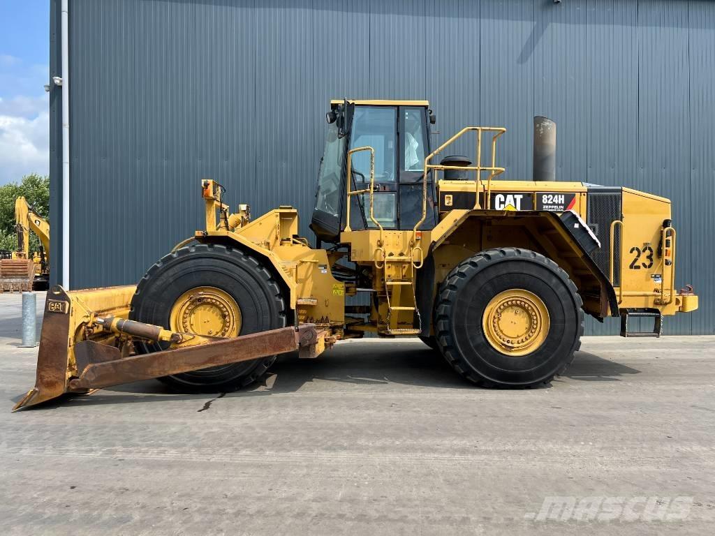 CAT 824H Buldozer sobre ruedas