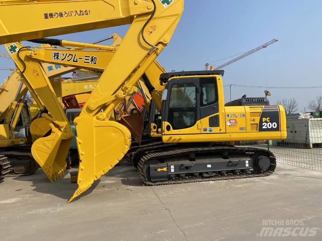 Komatsu pc200-8 Excavadoras de cadenas