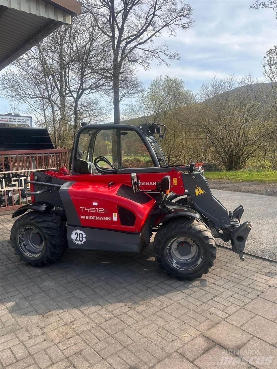 Weidemann T4512 Manipuladores telescópicos agrícolas