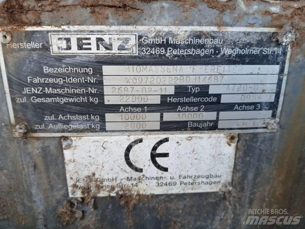 JENZ BA 720 D Trituradoras de madera