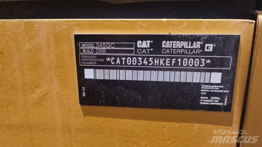 CAT 345 Excavadoras de cadenas