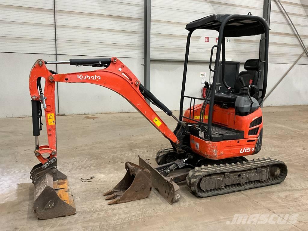 Kubota U 15-3 Mini excavadoras < 7t