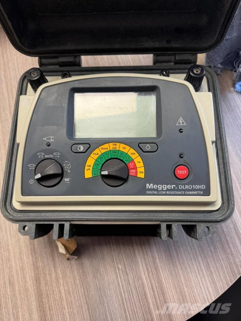  MEGGER DLR010 Instrumentos, equipos de medición y automatización
