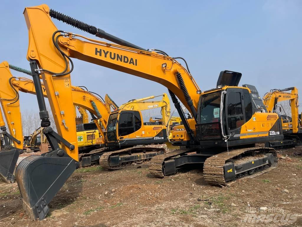 Hyundai 220 Excavadoras de cadenas