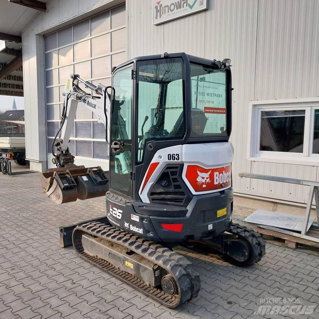Bobcat E 26 Kabine Mini excavadoras < 7t