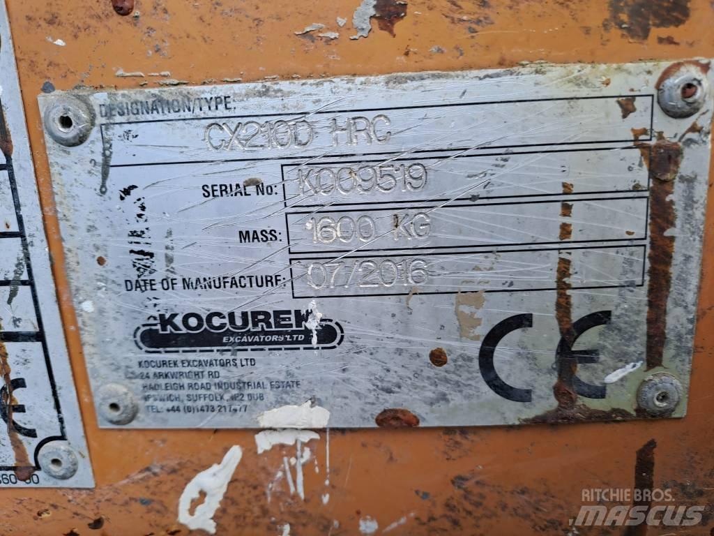 CASE CX 210 D Excavadoras de cadenas