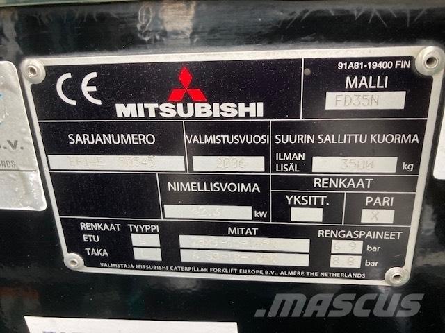 Mitsubishi FD35N Carretillas diesel