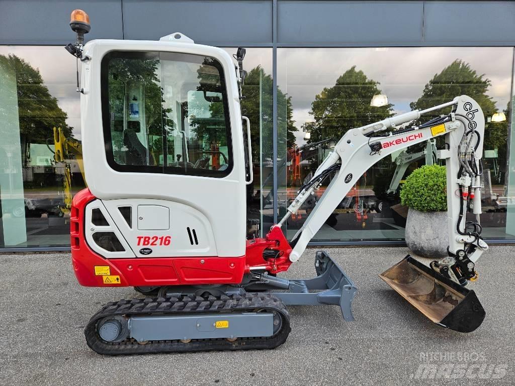 Takeuchi TB 216 Mini excavadoras < 7t