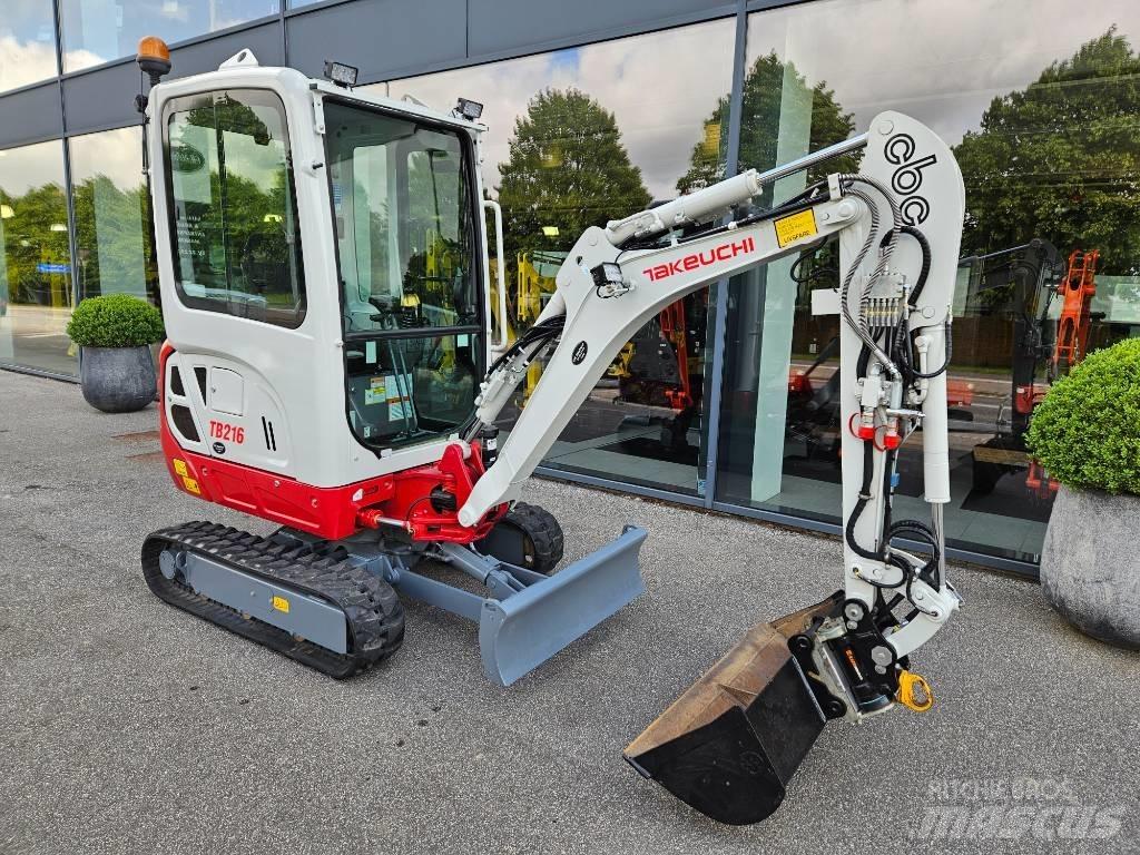 Takeuchi TB 216 Mini excavadoras < 7t
