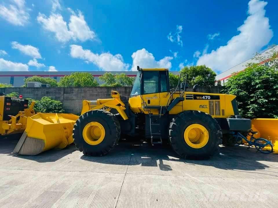 Komatsu wa470 Cargadoras sobre ruedas