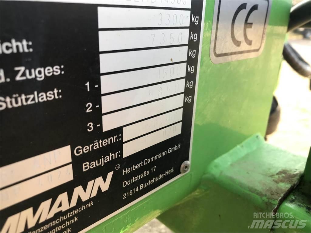 Dammann ANP 4024 Pulverizadores arrastrados
