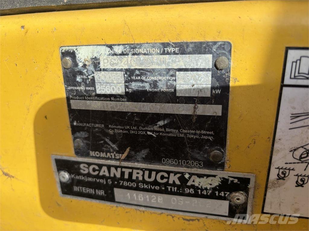 Komatsu PC240LC-11 Excavadoras de cadenas