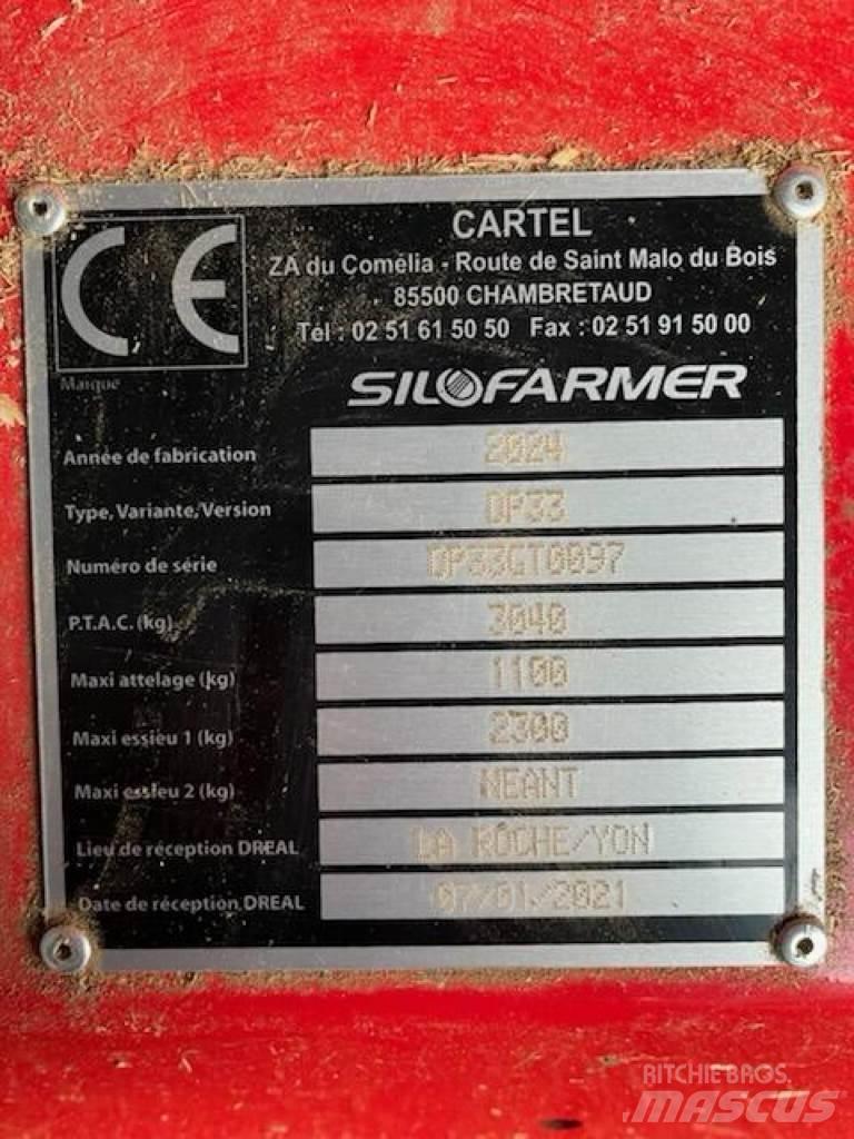 Silofarmer P 280 Desmenuzadoras, cortadoras y desenrolladoras de pacas