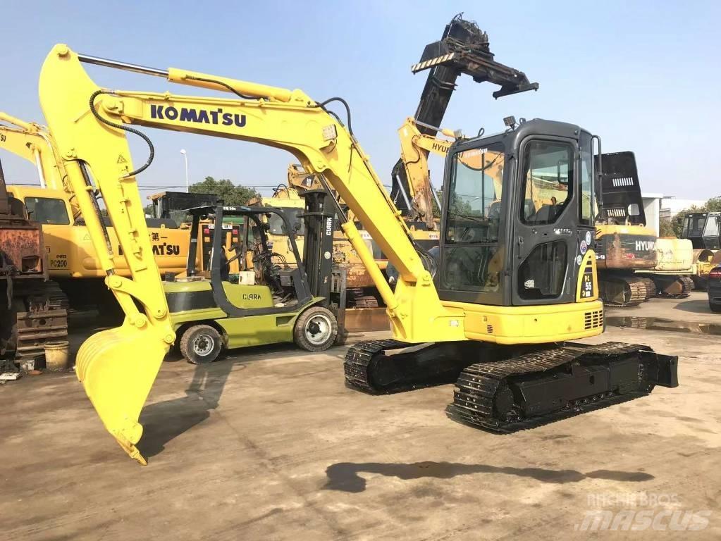 Komatsu PC 55 Excavadoras de cadenas