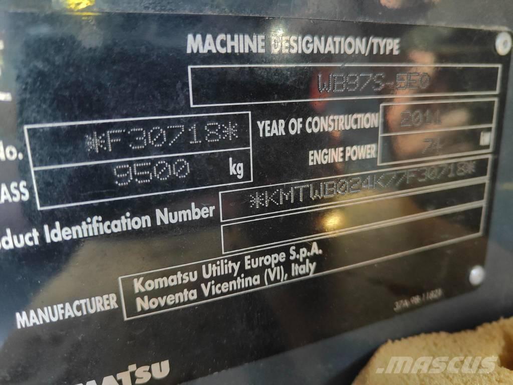 Komatsu WB97S-5E0 Retrocargadoras
