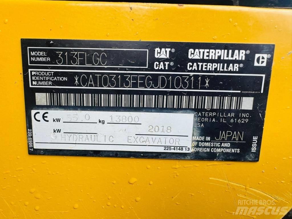 CAT 313 F LGC Excavadoras de cadenas