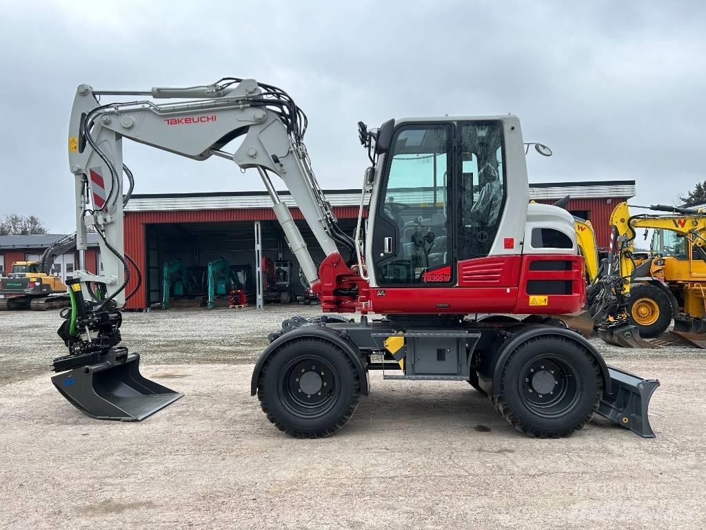 Takeuchi TB395W Excavadoras de ruedas