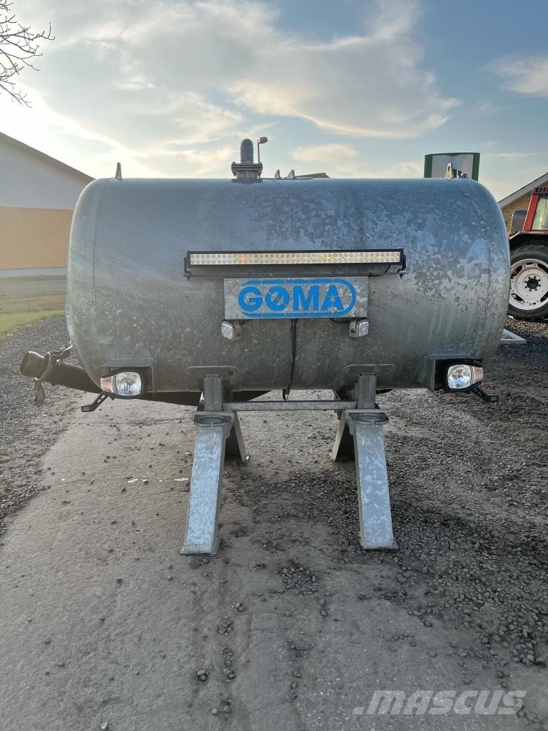 Gøma Fronttank Cisternas o cubas esparcidoras de purín