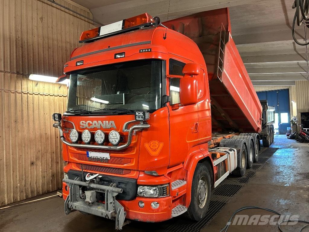 Scania R 520 Tridem Camiones bañeras basculantes o volquetes