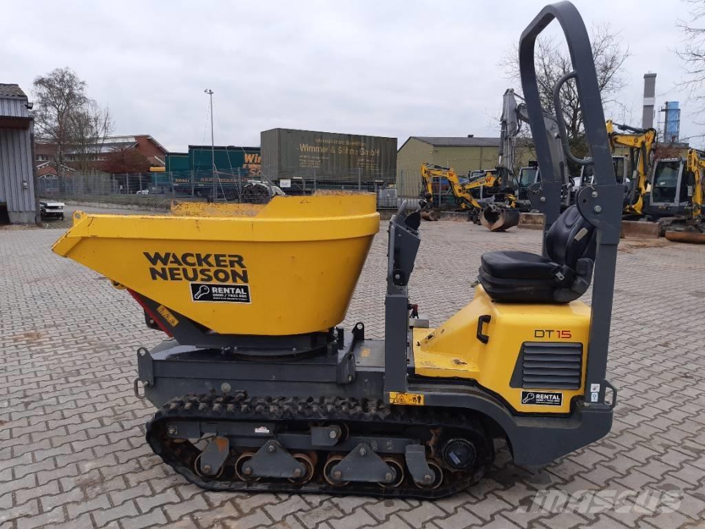 Wacker Neuson DT15 Dúmpers sobre orugas