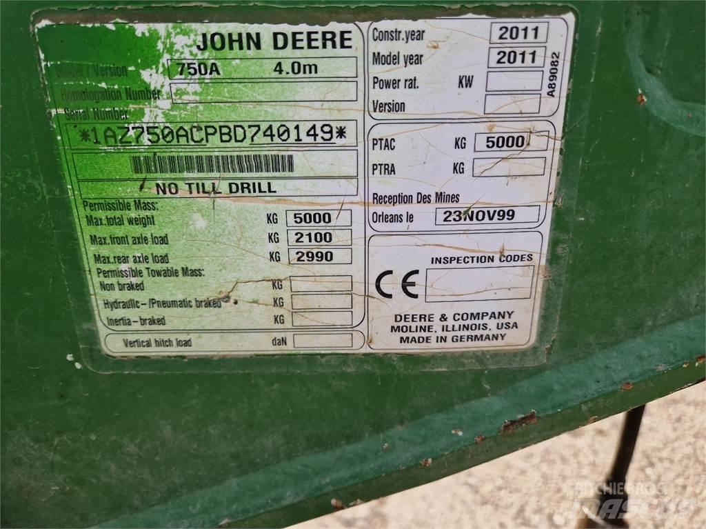 John Deere 750 A Sembradoras combinadas