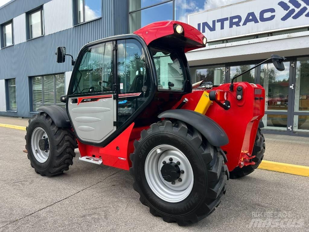 Manitou MT 733 Easy Cargadoras de ruedas telescópicas