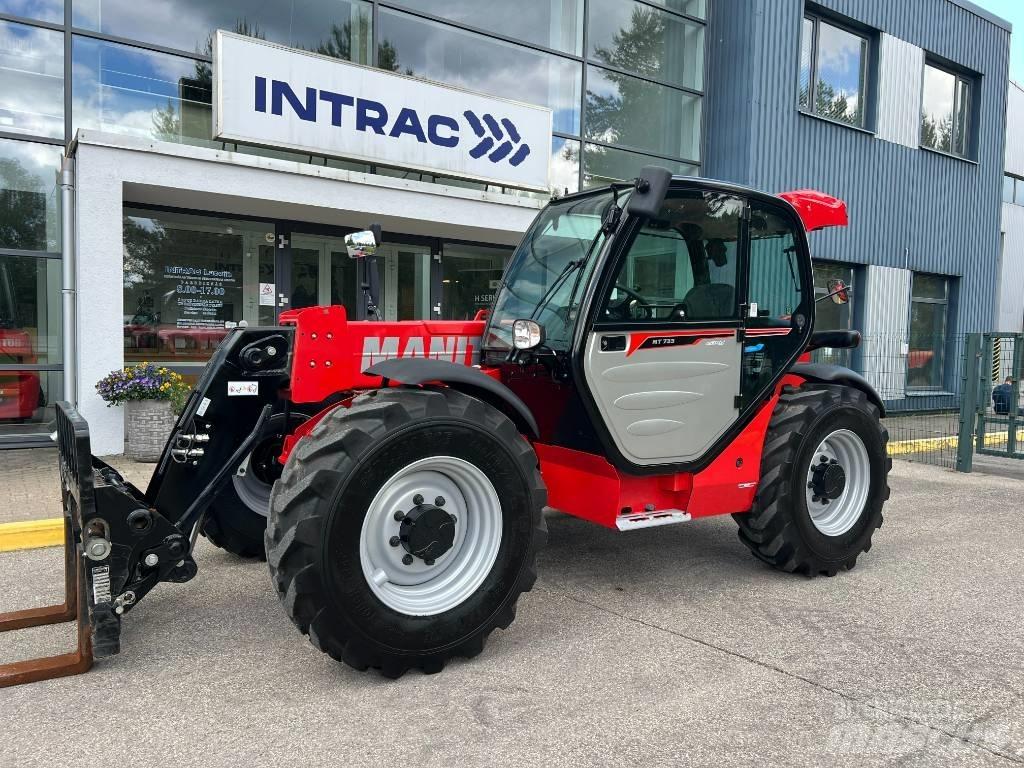 Manitou MT 733 Easy Cargadoras de ruedas telescópicas